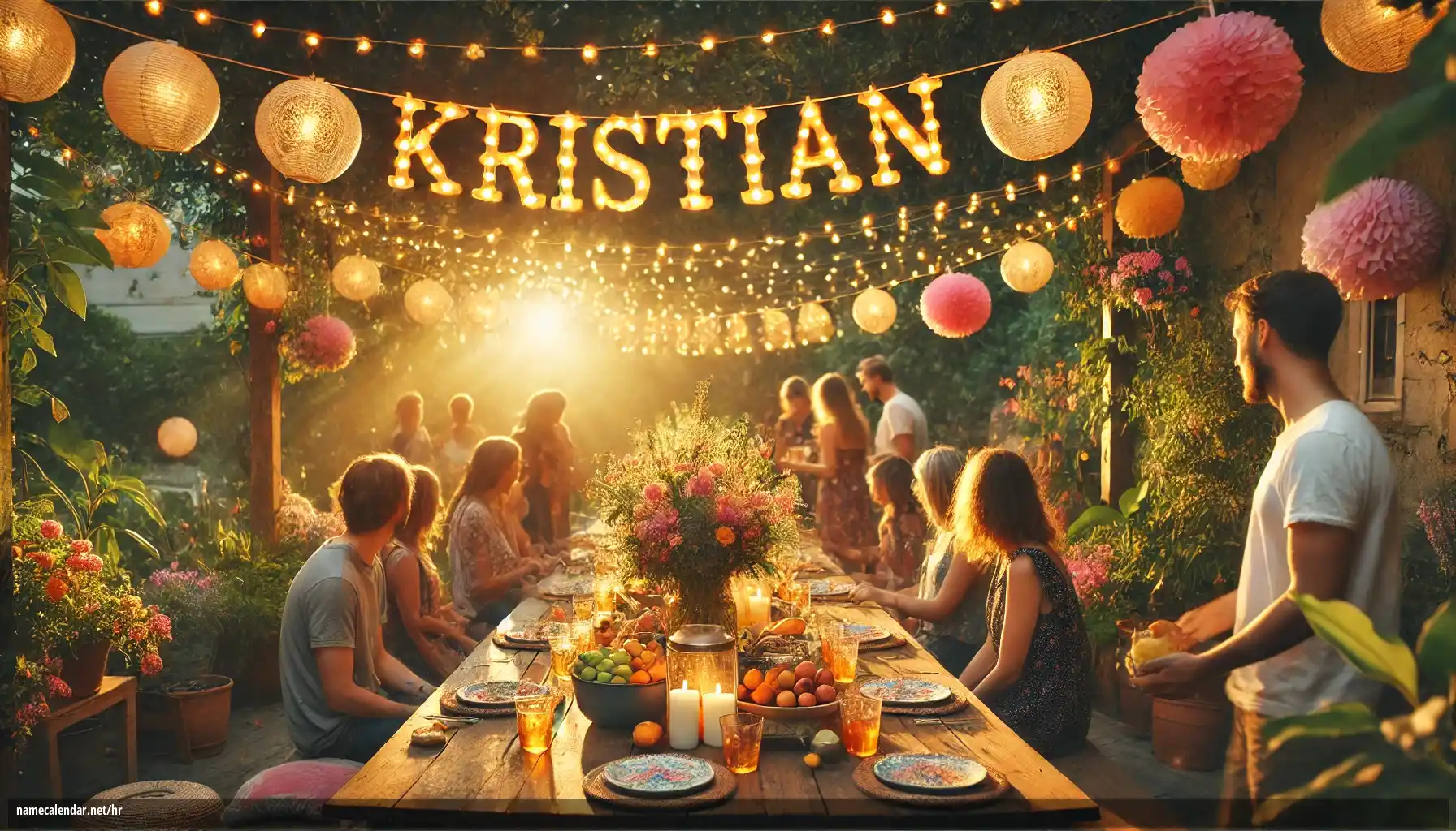 Proslava imendana i imendana - Kristián