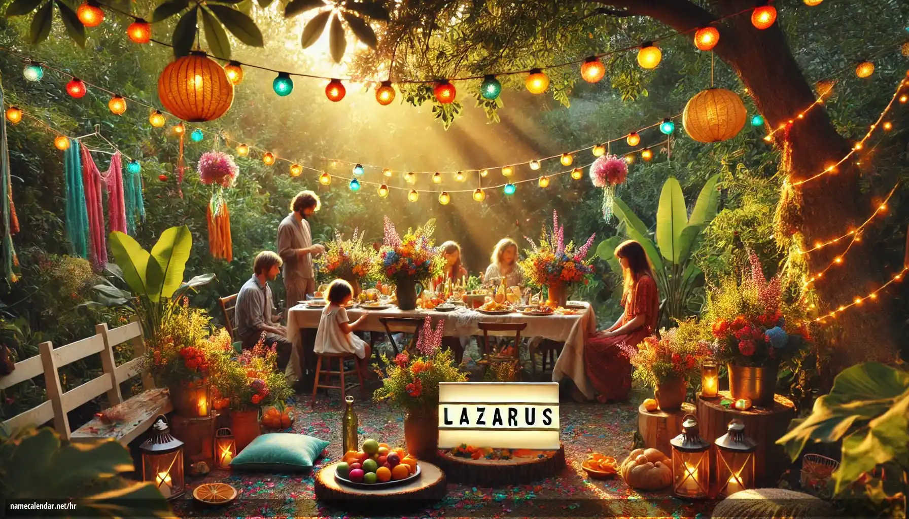 Proslava imendana i imendana - Lazarus