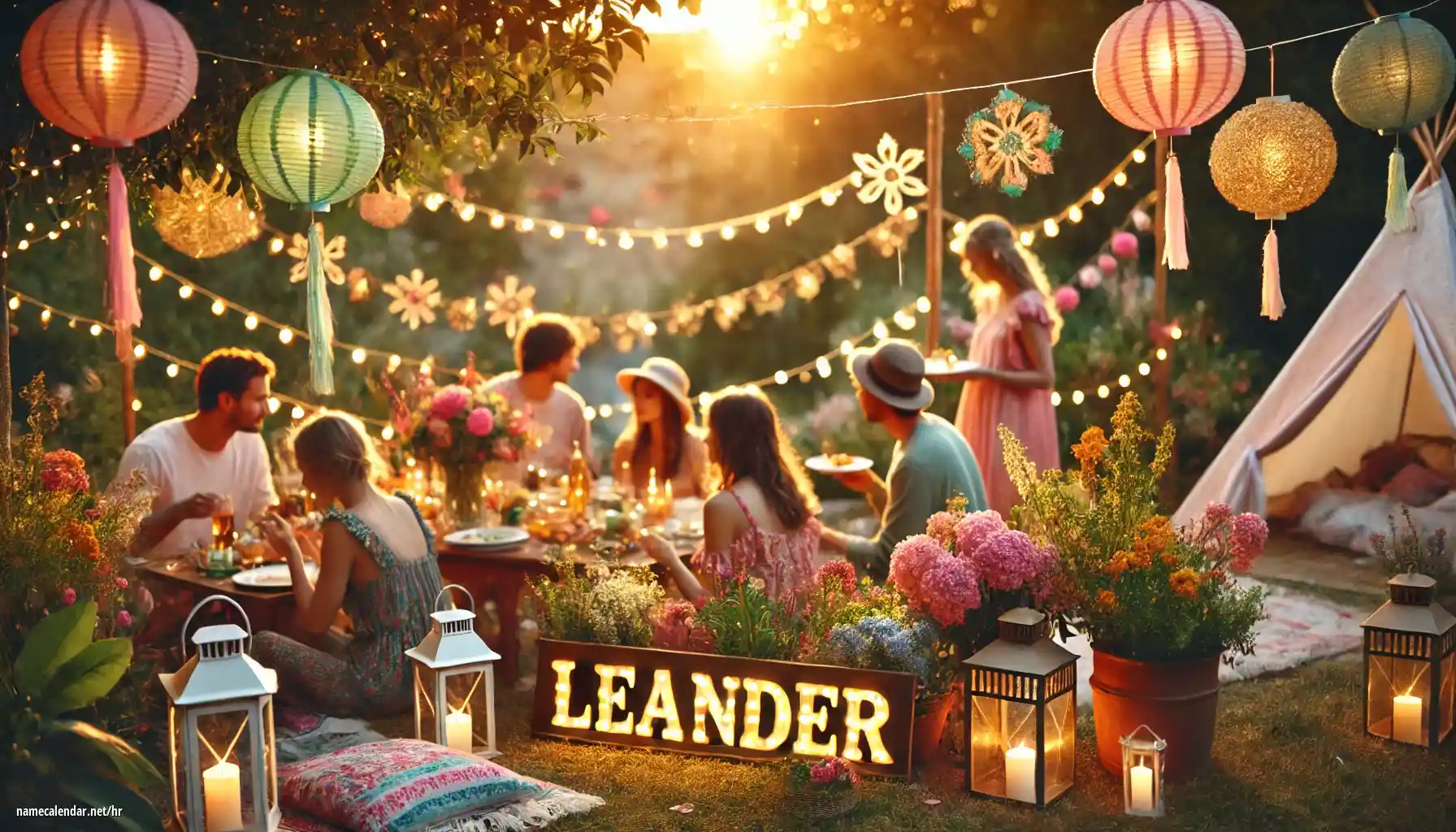 Proslava imendana i imendana - Leander