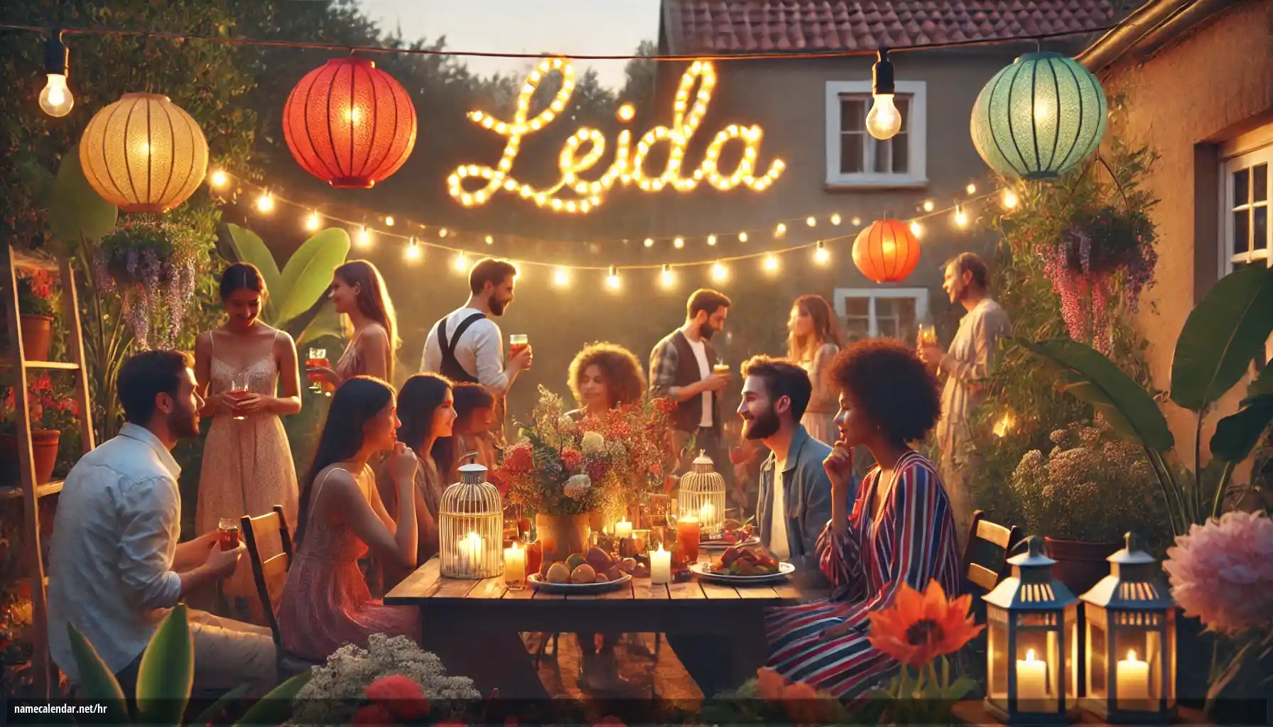 Proslava imendana i imendana - Leida