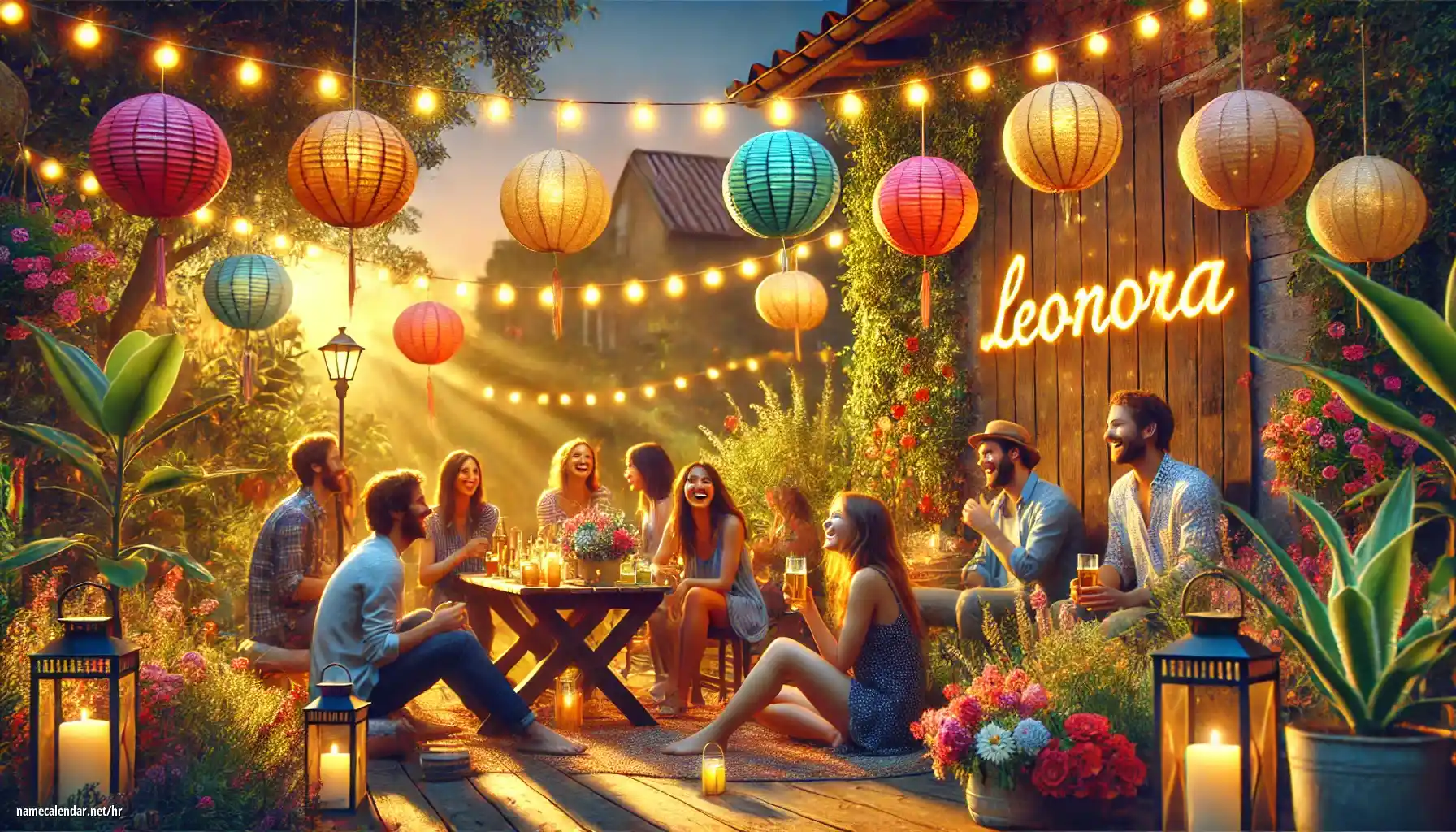 Proslava imendana i imendana - Leonora