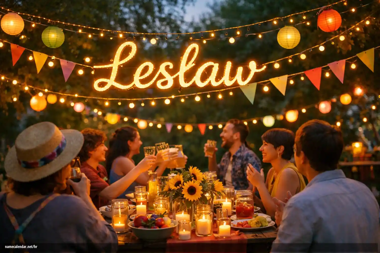 Proslava imendana i imendana - Lesław