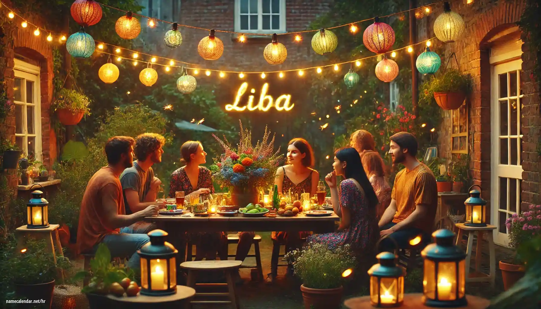 Proslava imendana i imendana - Liba