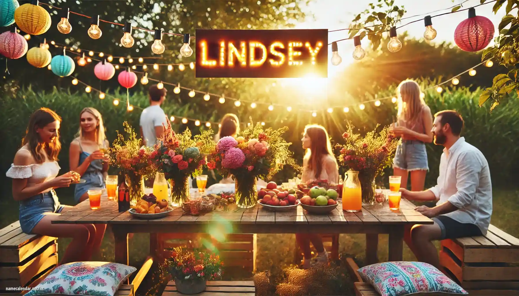 Proslava imendana i imendana - Lindsey