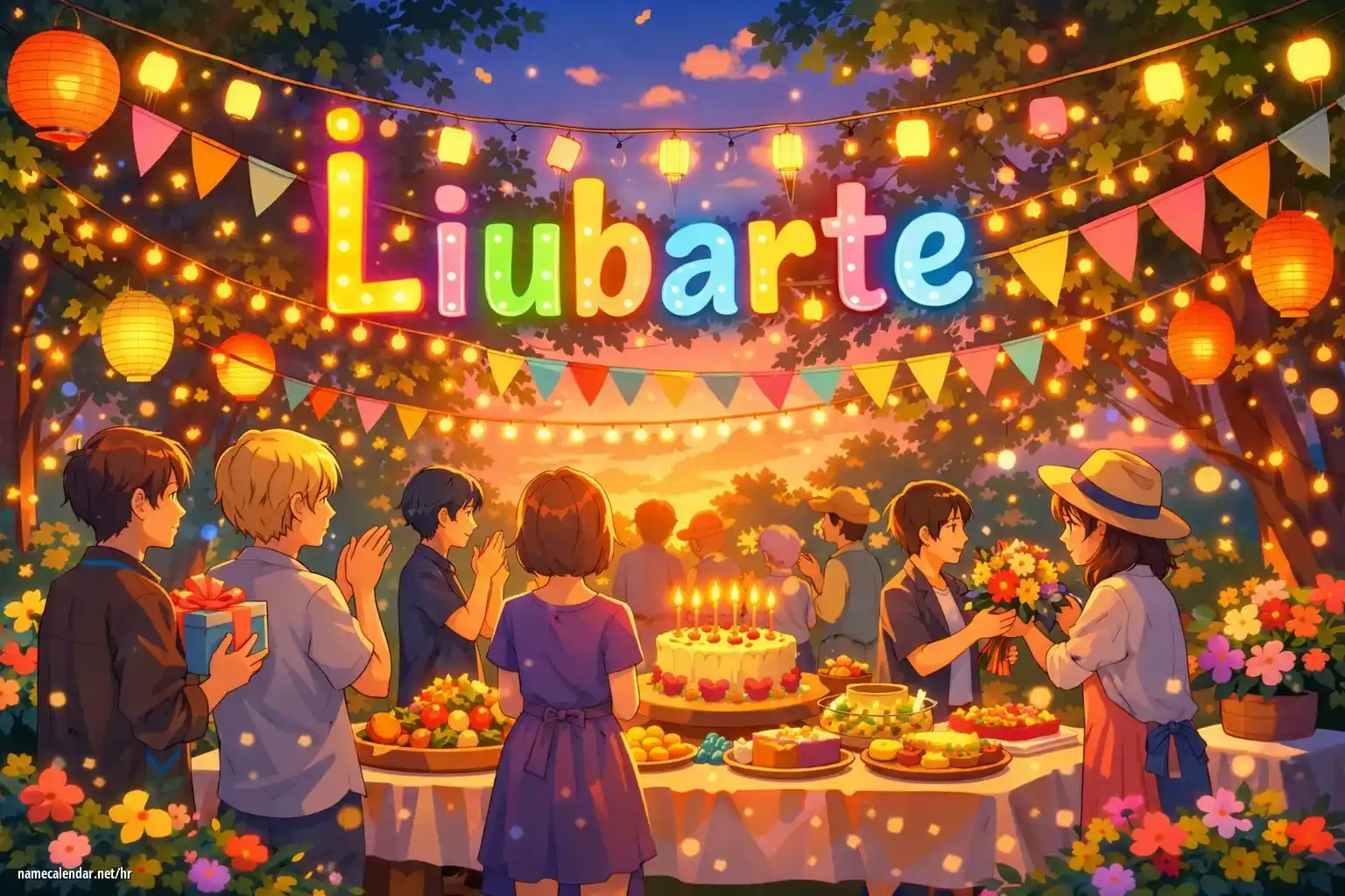 Proslava imendana i imendana - Liubarte