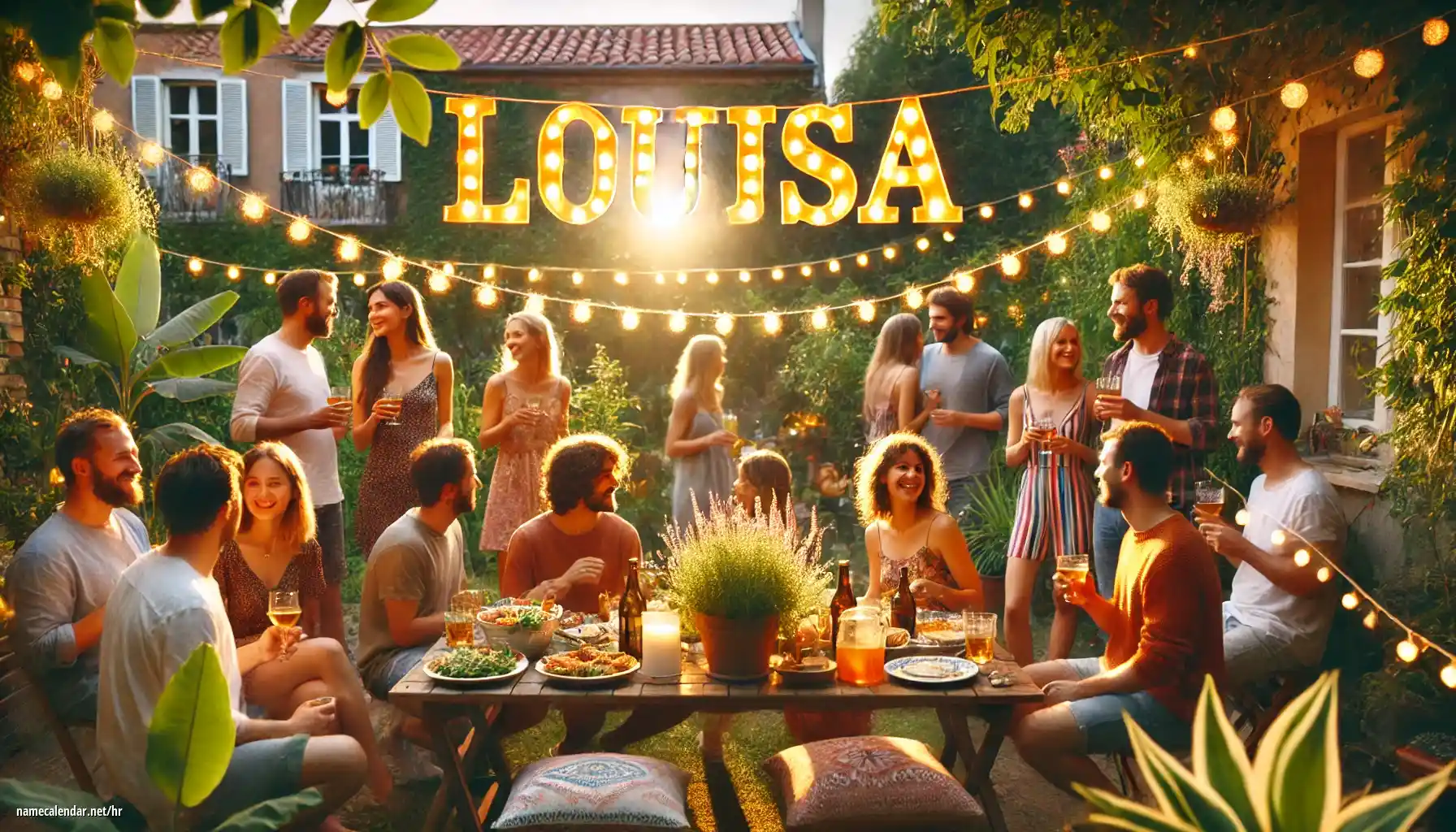 Proslava imendana i imendana - Louisa