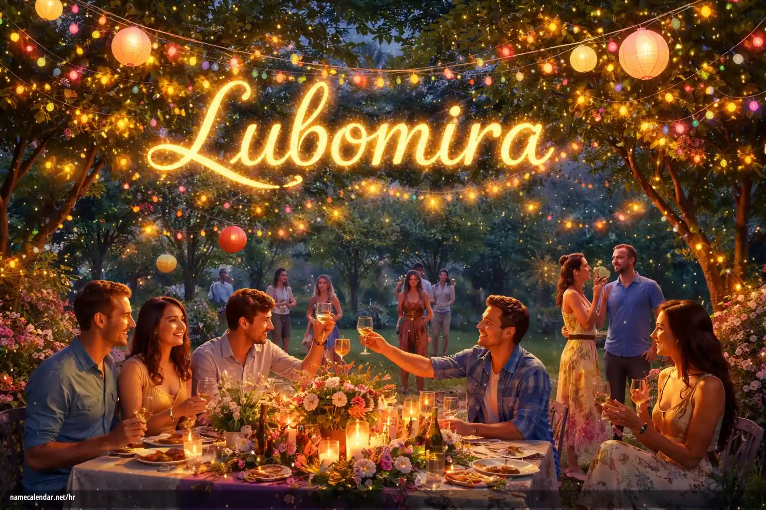 Proslava imendana i imendana - Lubomira