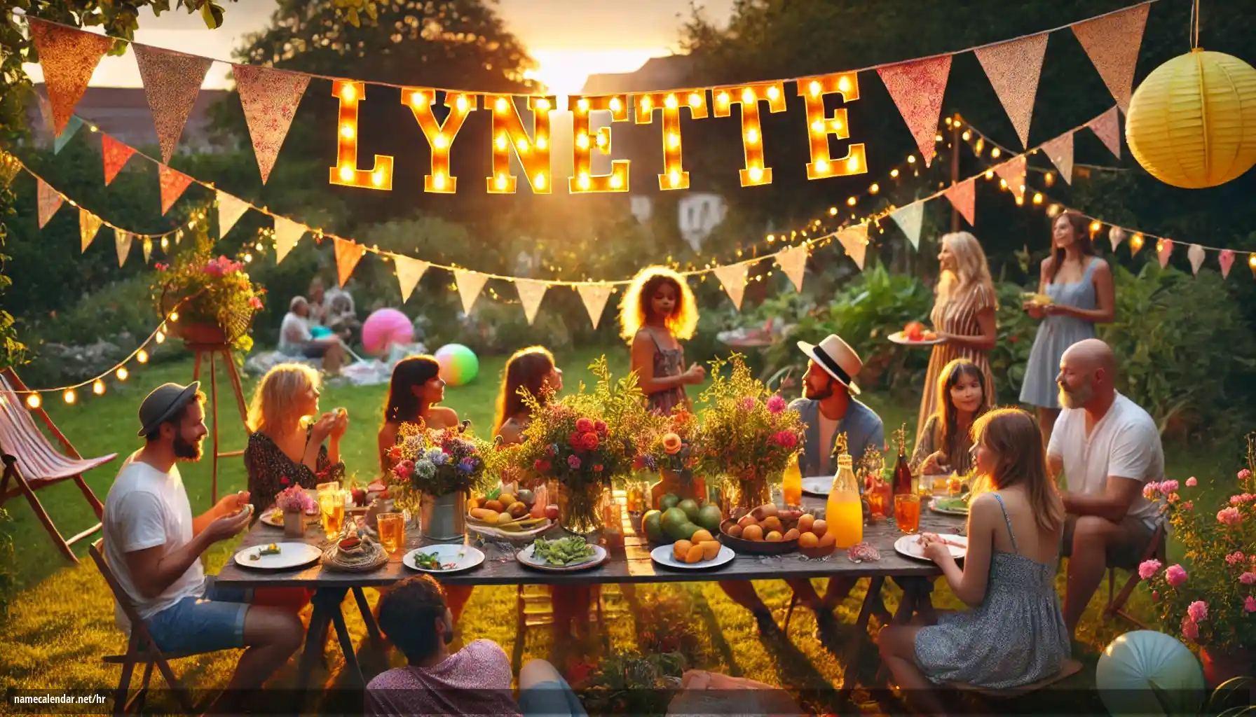 Proslava imendana i imendana - Lynette