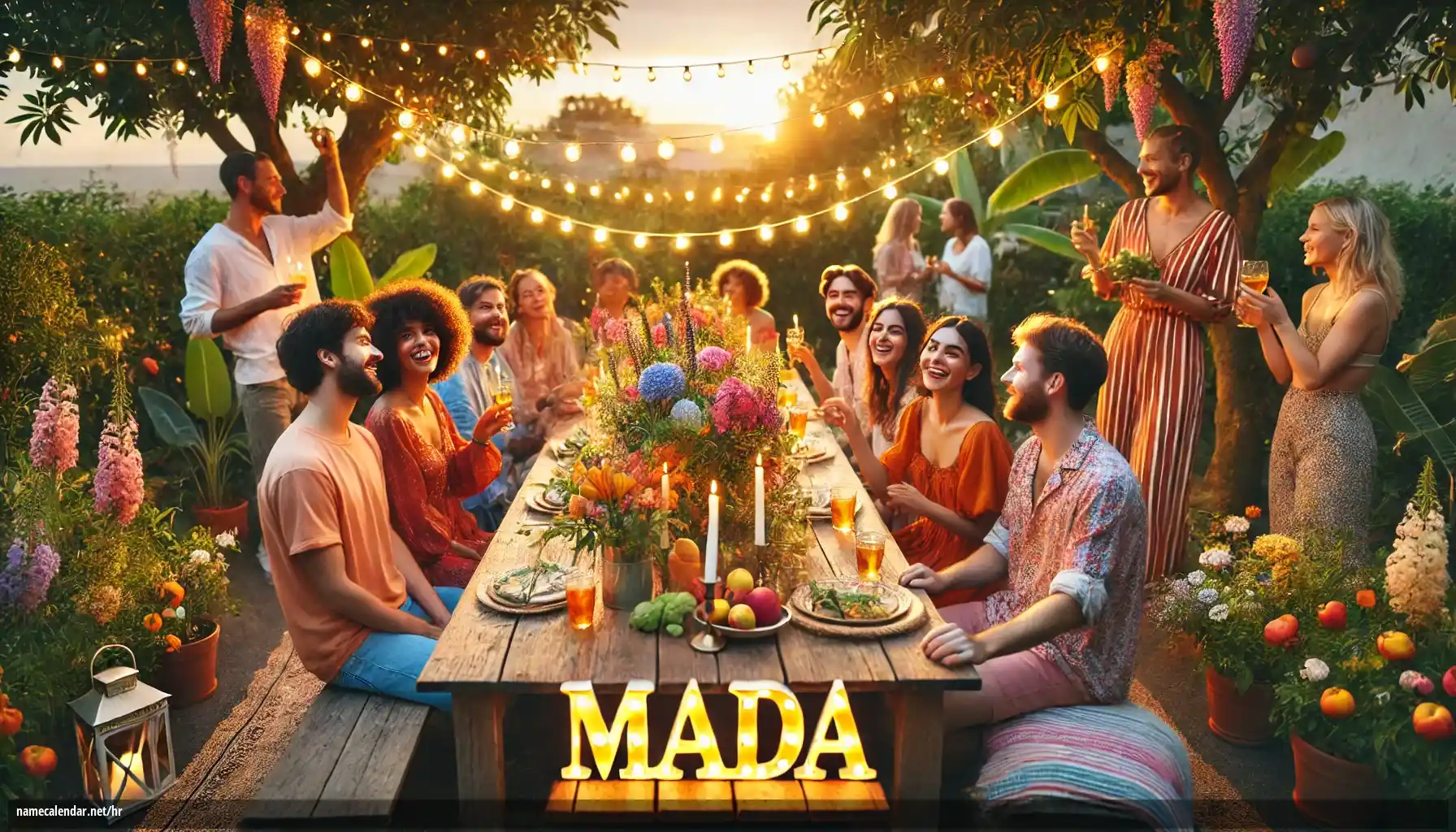 Proslava imendana i imendana - Mada