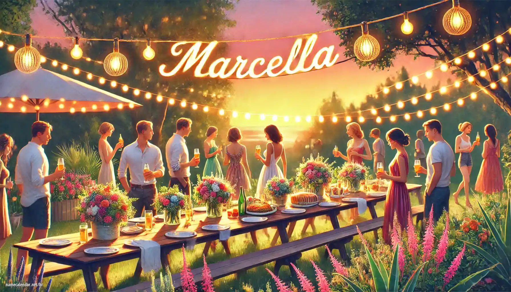 Proslava imendana i imendana - Marcella