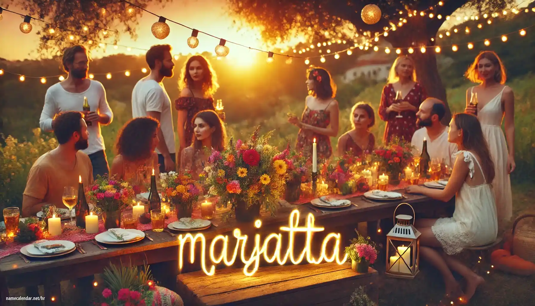 Proslava imendana i imendana - Marjatta