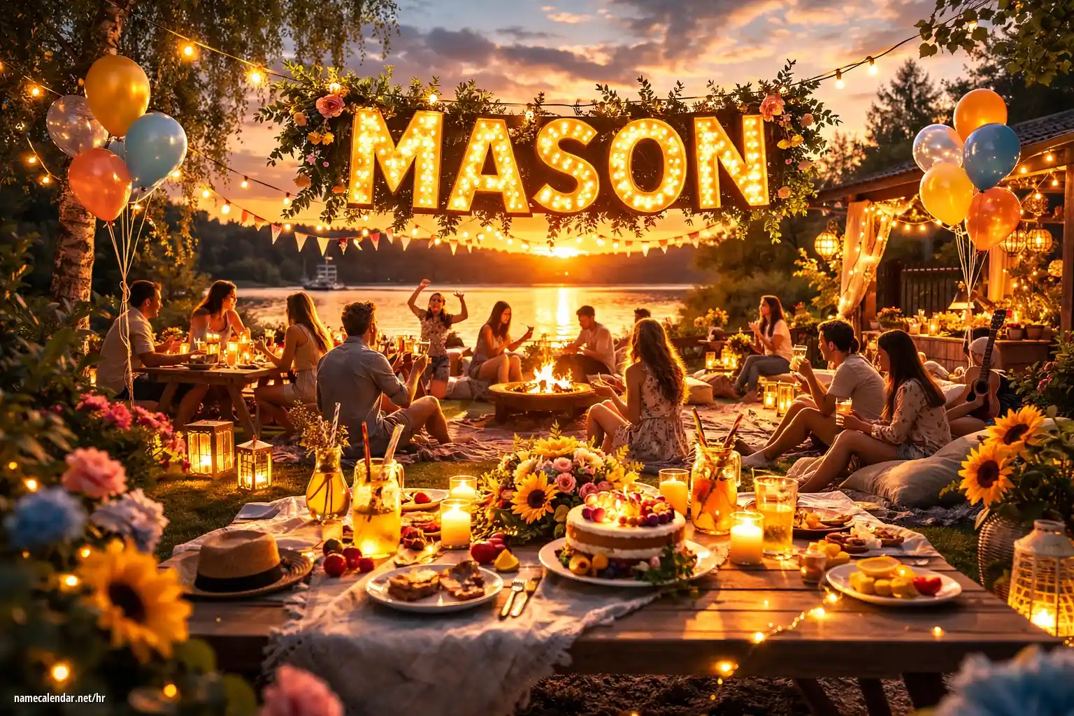 Proslava imendana i imendana - Mason