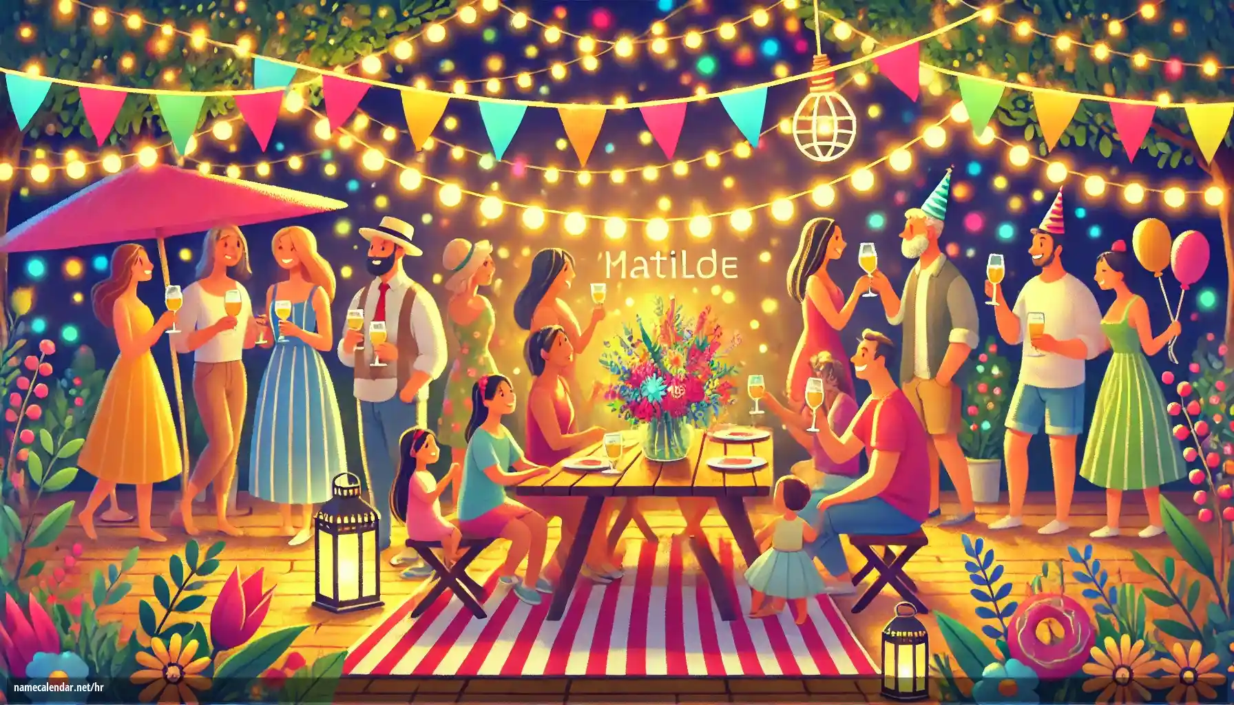Proslava imendana i imendana - Matilde