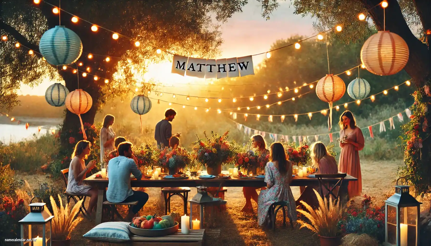 Proslava imendana i imendana - Matthew