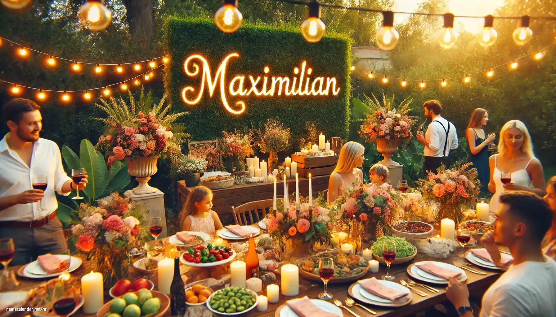 Proslava imendana i imendana - Maximilian