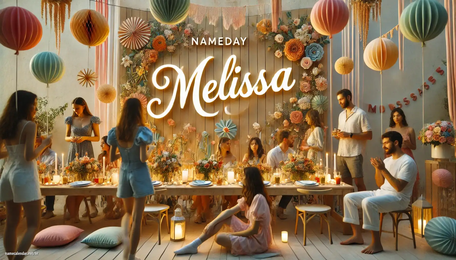 Proslava imendana i imendana - Melissa