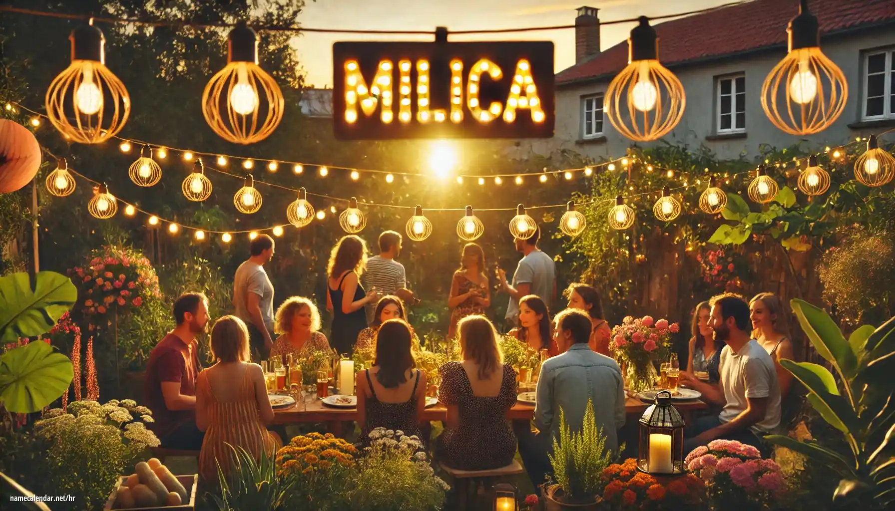 Proslava imendana i imendana - Milica