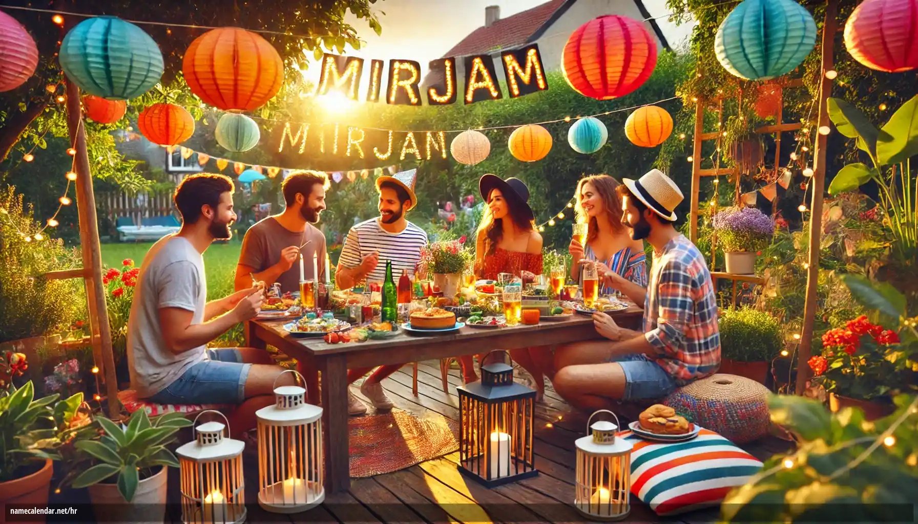 Proslava imendana i imendana - Mirjam