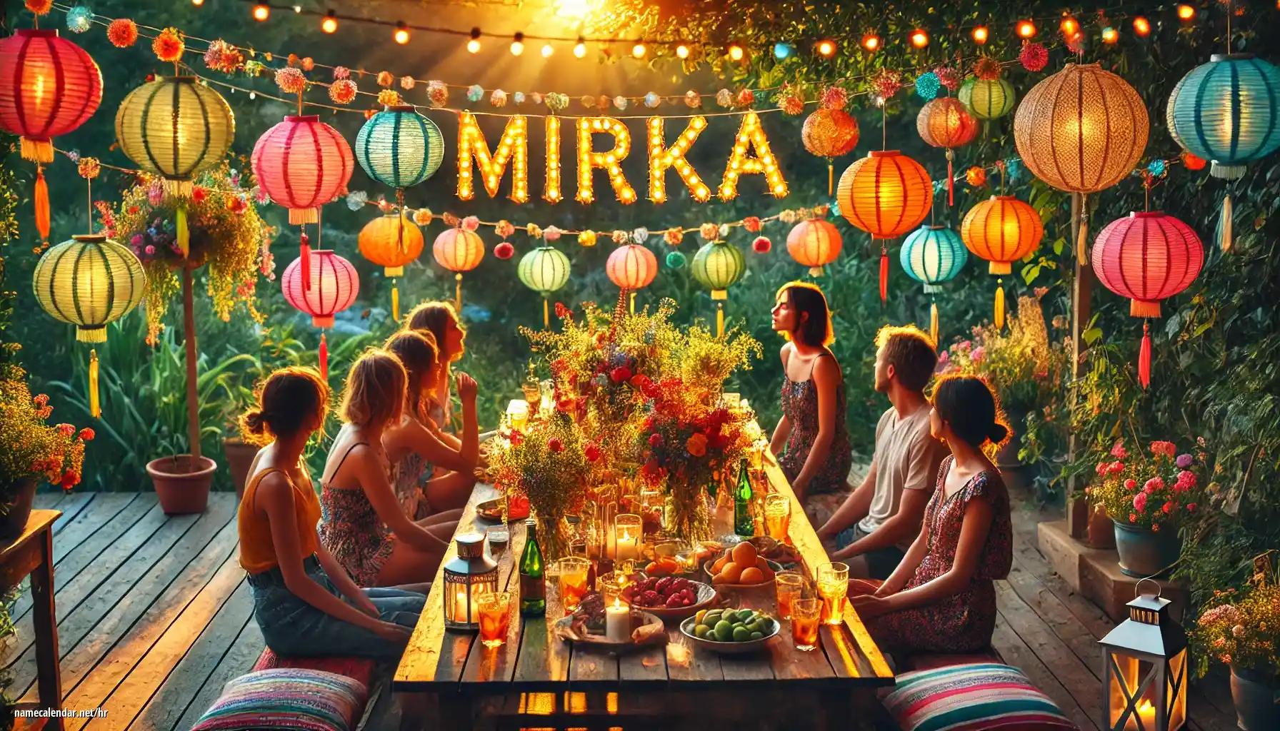 Proslava imendana i imendana - Mirka