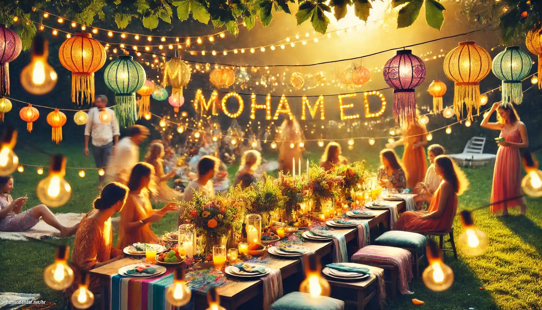 Proslava imendana i imendana - Mohamed