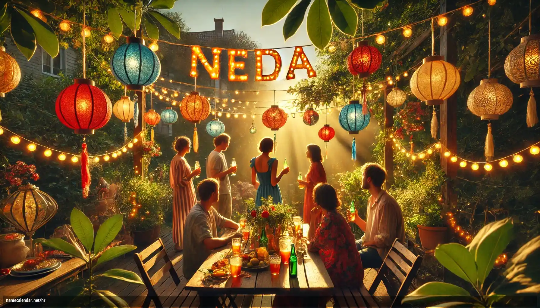 Proslava imendana i imendana - Neda