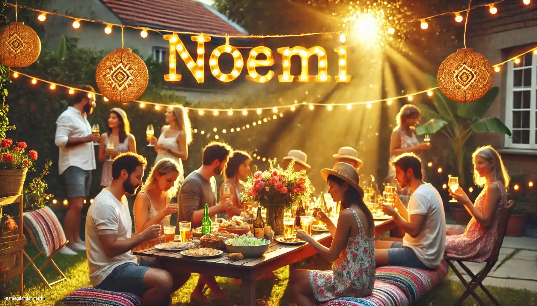 Proslava imendana i imendana - Noemí