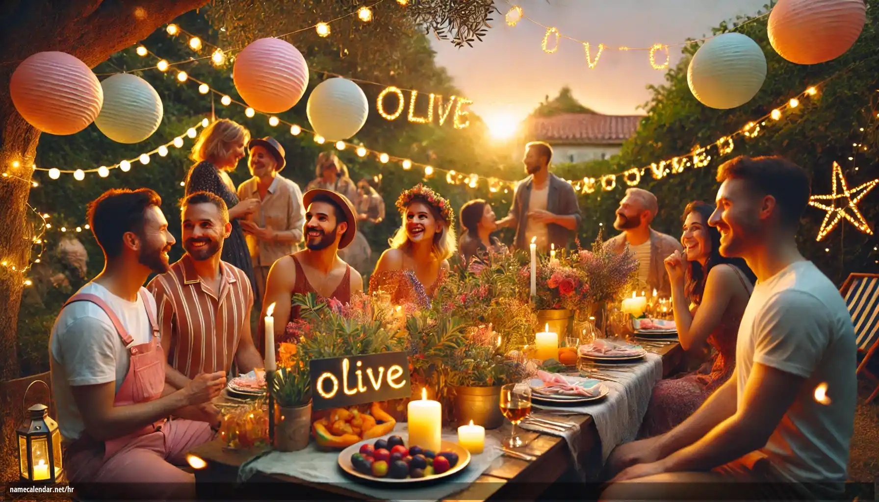 Proslava imendana i imendana - Olive