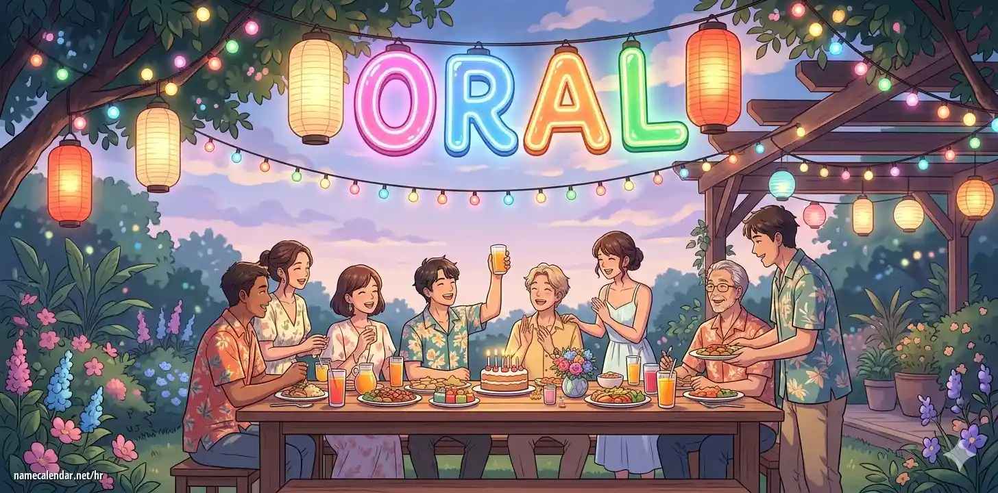 Proslava imendana i imendana - Oral