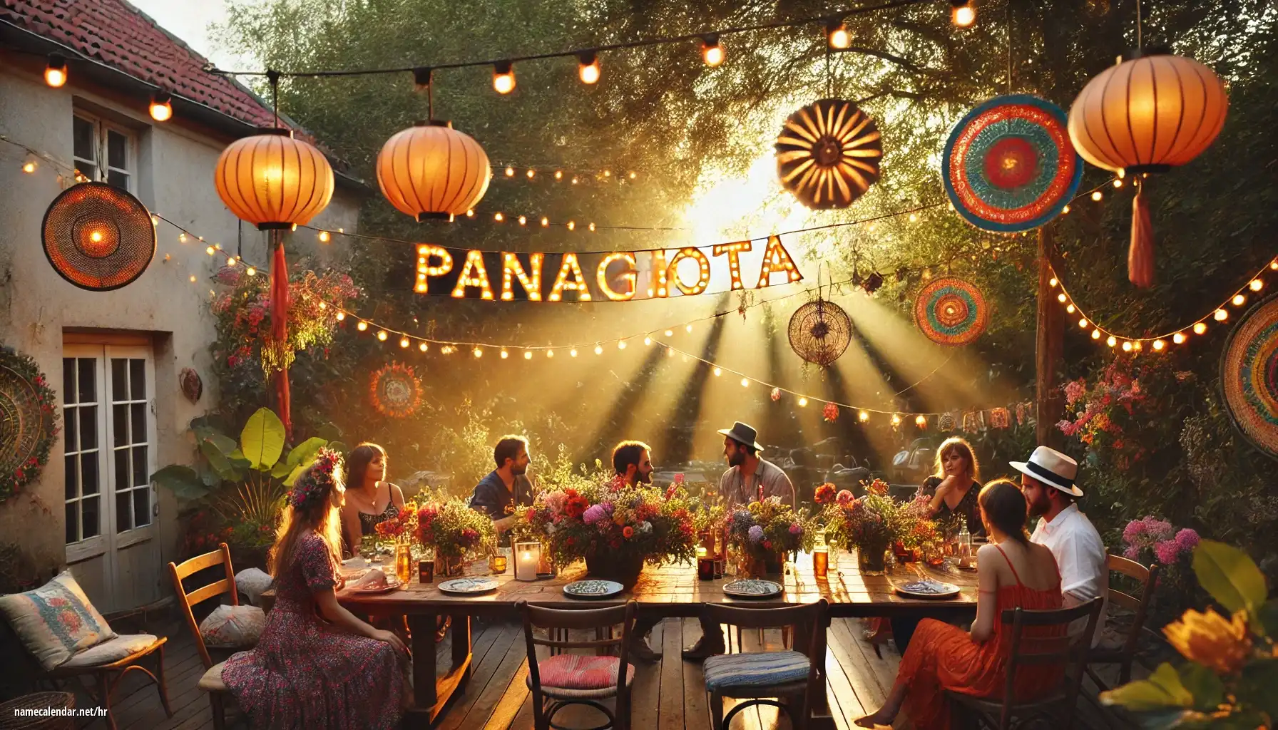 Proslava imendana i imendana - Panagiota