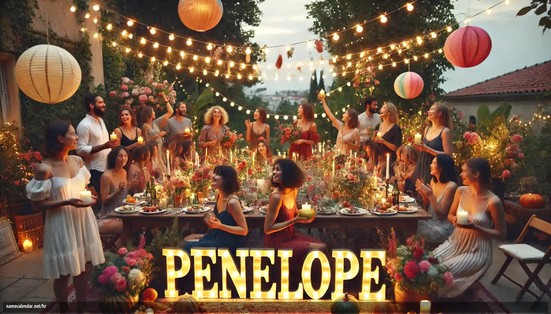 Proslava imendana i imendana - Penélope