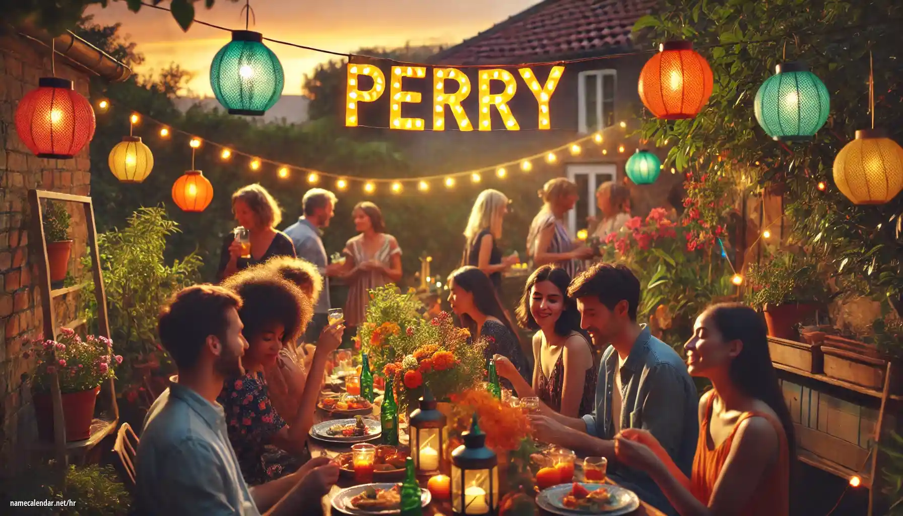 Proslava imendana i imendana - Perry