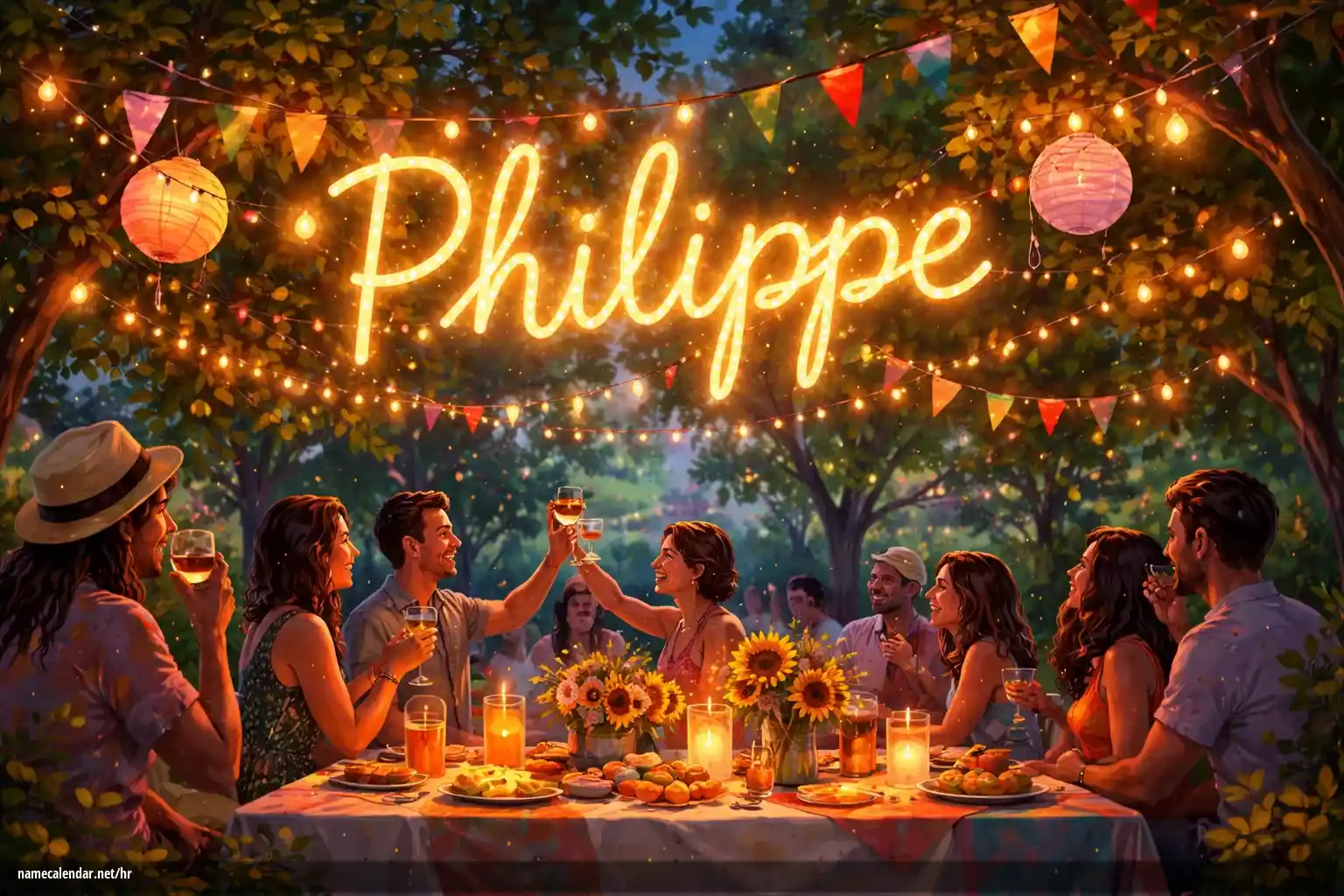 Proslava imendana i imendana - Philippe