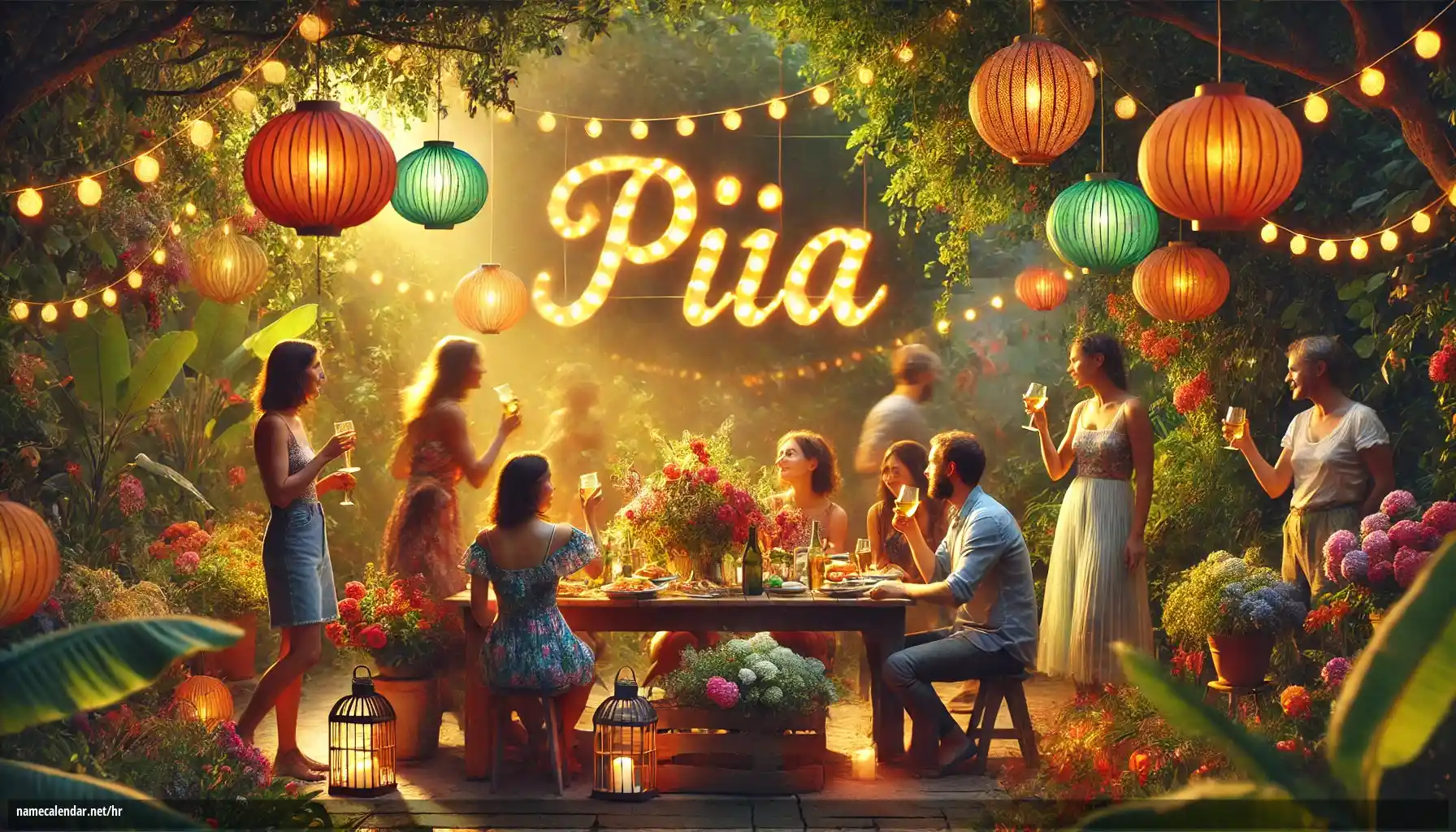 Proslava imendana i imendana - Piia