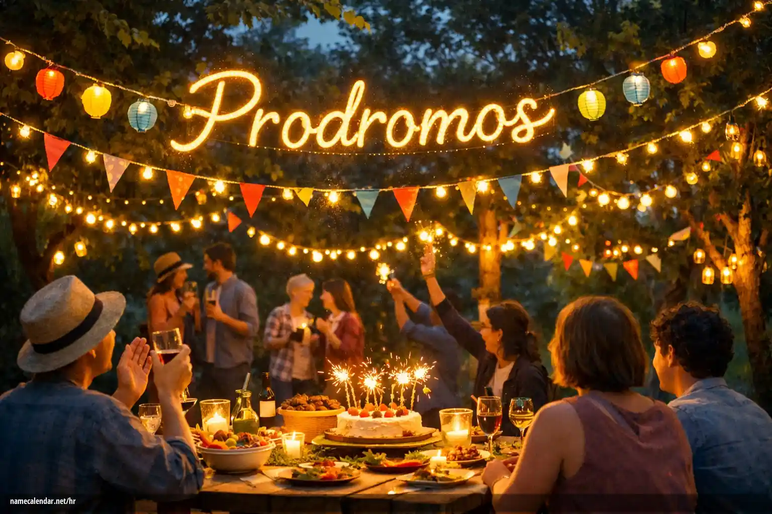 Proslava imendana i imendana - Prodromos