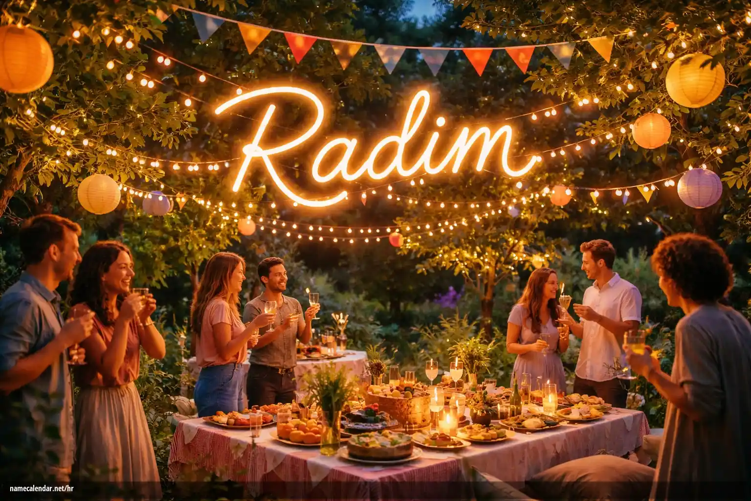 Proslava imendana i imendana - Radim