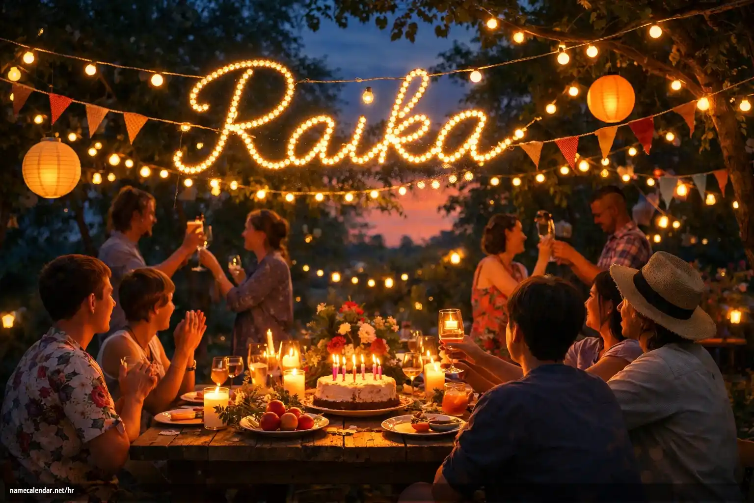 Proslava imendana i imendana - Raika