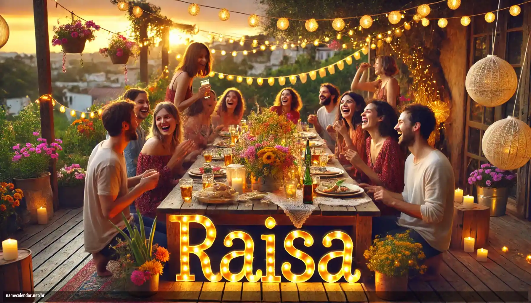 Proslava imendana i imendana - Raisa