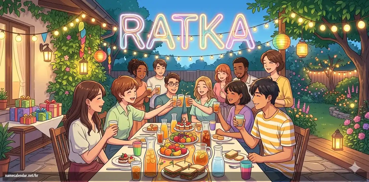 Proslava imendana i imendana - Ratka