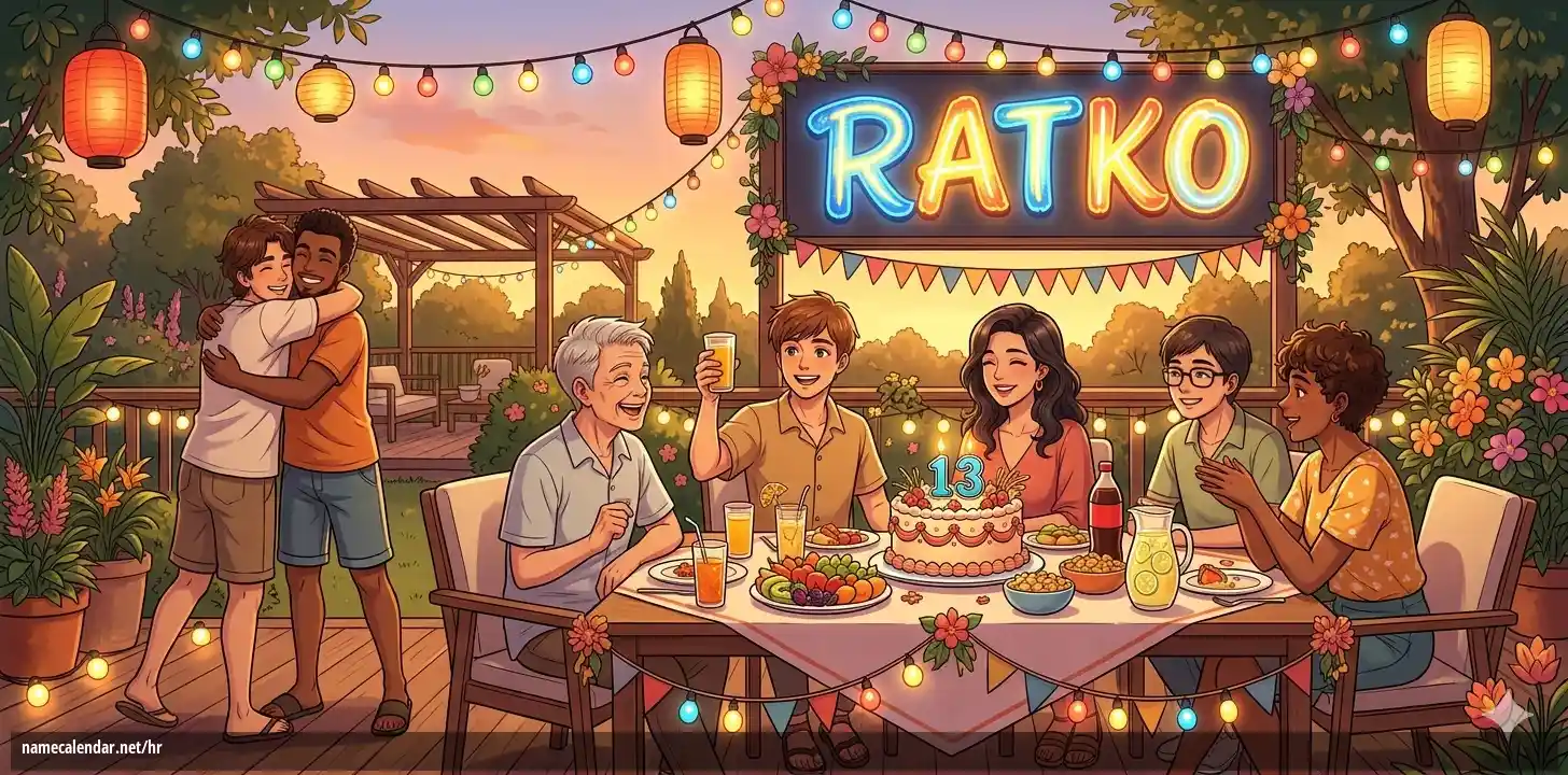 Proslava imendana i imendana - Ratko
