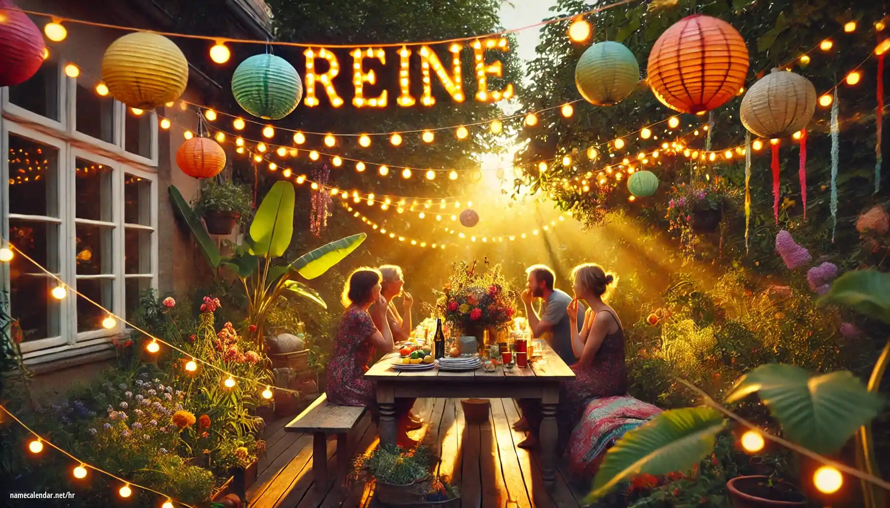 Proslava imendana i imendana - Reine