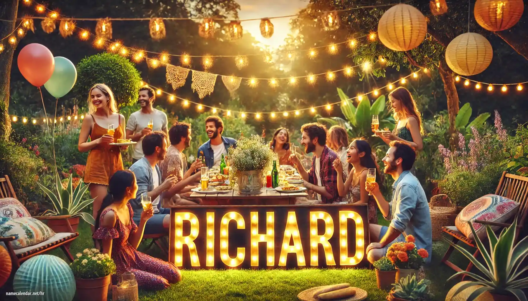 Proslava imendana i imendana - Richárd