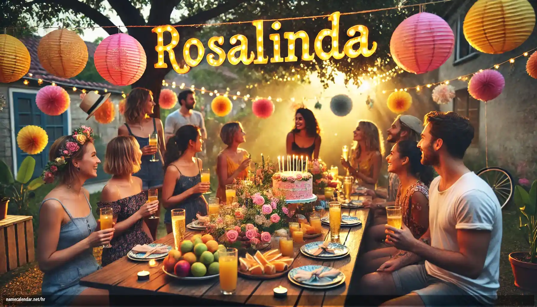 Proslava imendana i imendana - Rosalinda
