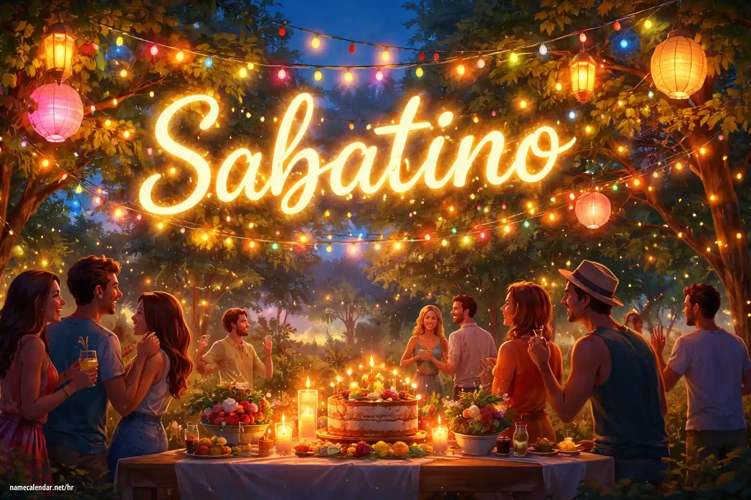 Proslava imendana i imendana - Sabatino