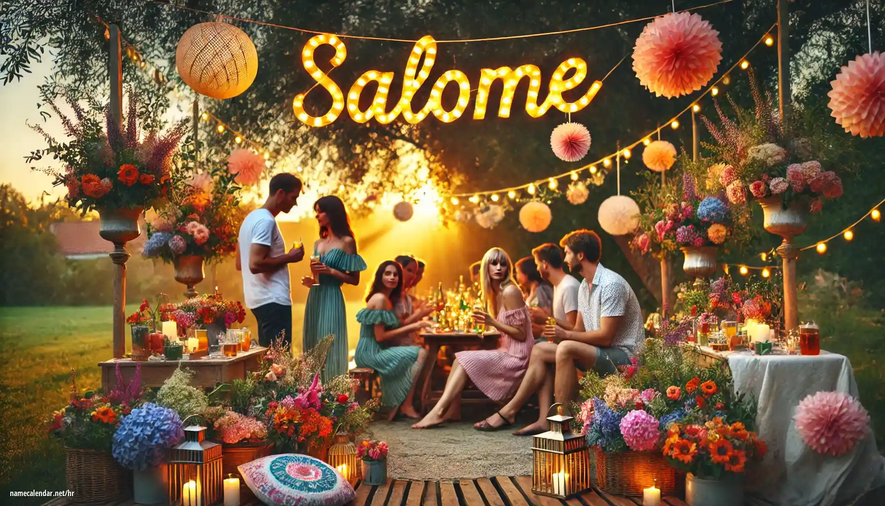 Proslava imendana i imendana - Salome