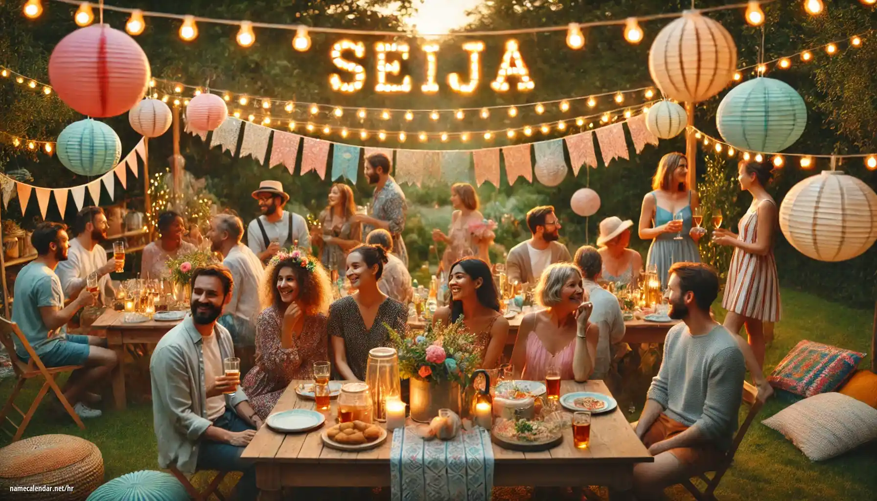 Proslava imendana i imendana - Seija