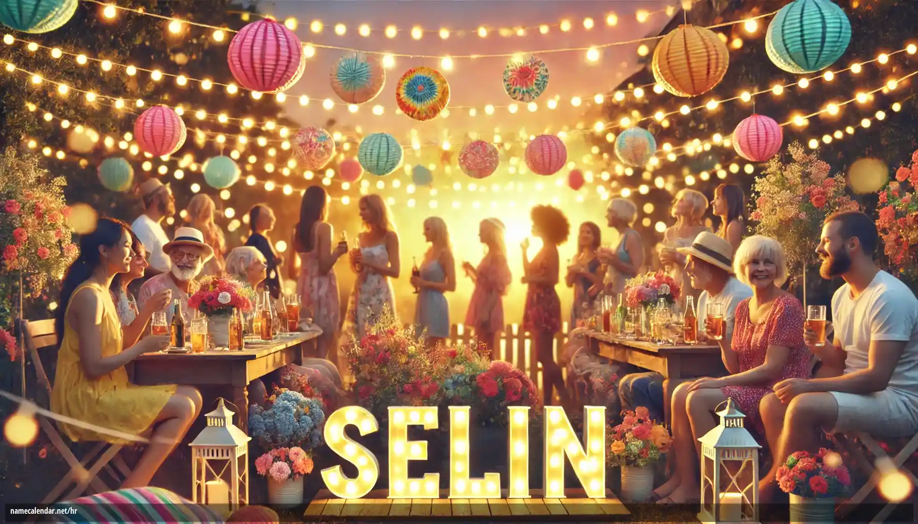 Proslava imendana i imendana - Selin