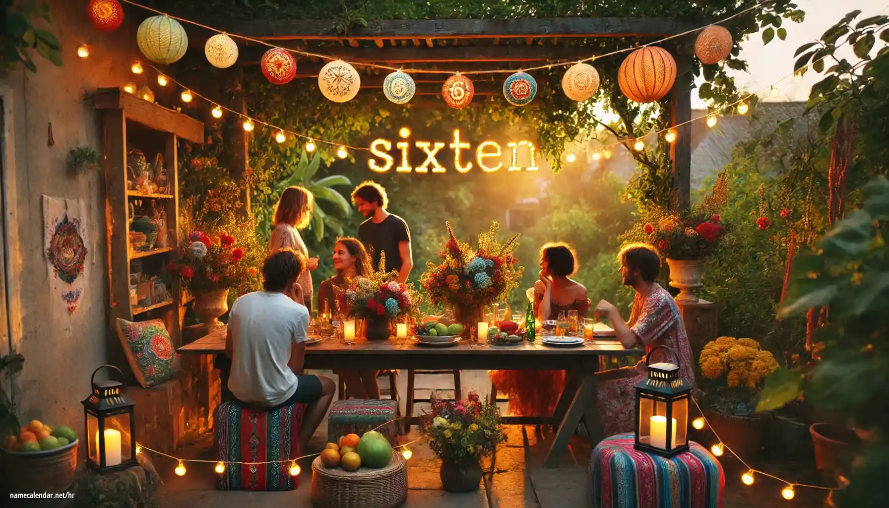 Proslava imendana i imendana - Sixten