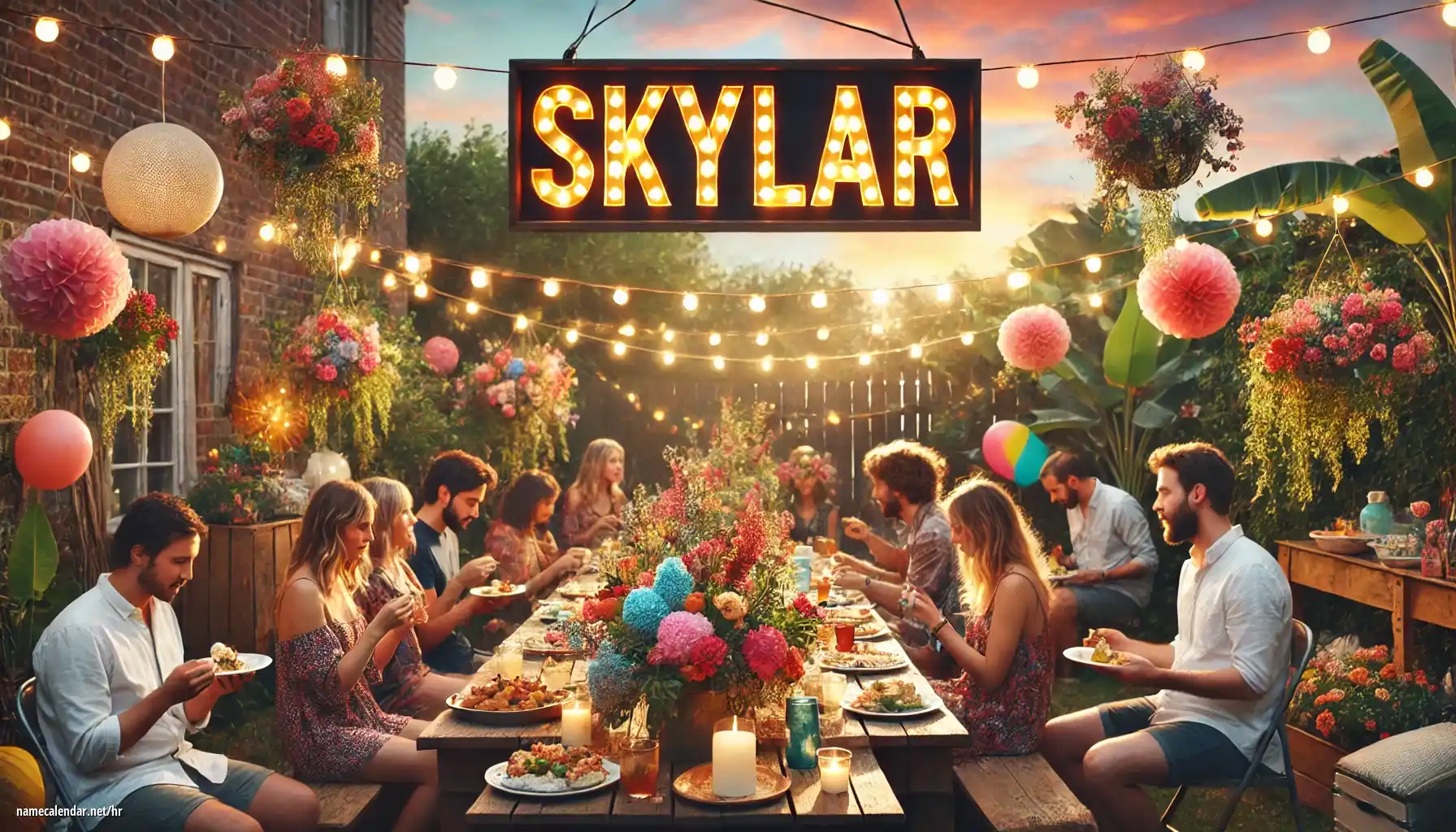 Proslava imendana i imendana - Skylar