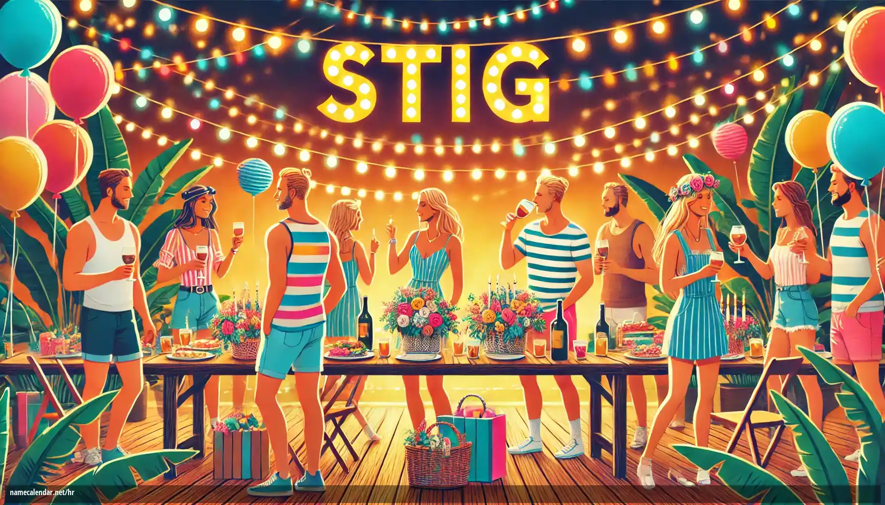 Proslava imendana i imendana - Stig