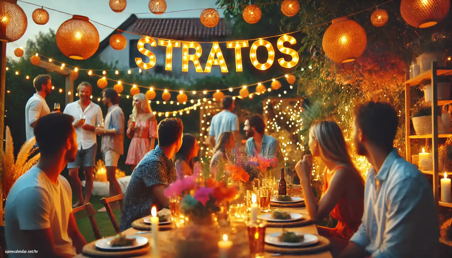 Proslava imendana i imendana - Stratos